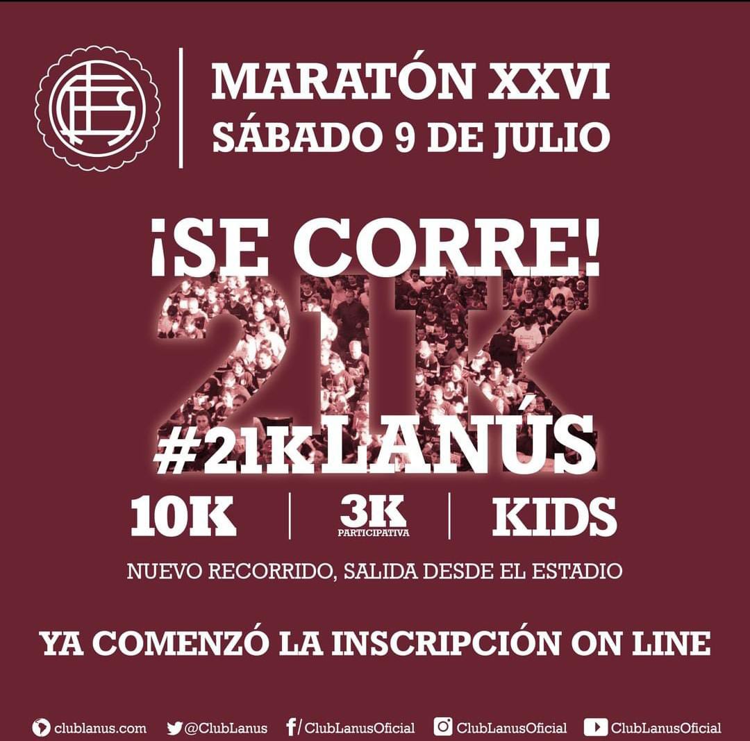 Maratón Ciudad de Lanús 