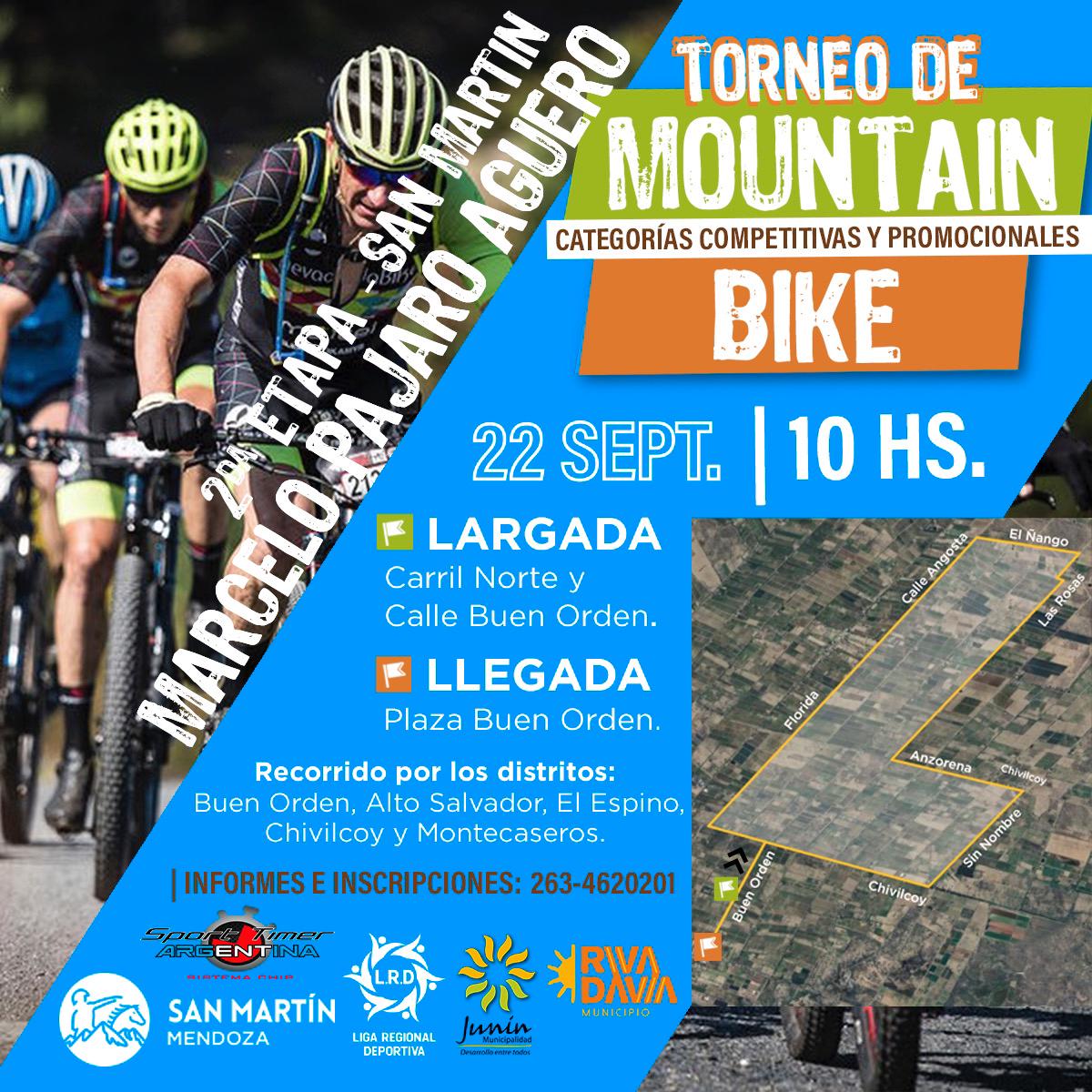 TORNEO DE MTB - LIGA REGIONAL 2024 POR ETAPAS